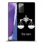 מאזניים כיסוי מגן קשיח בעיצוב אישי עם השם שלך ל Samsung Galaxy Note20 יחידה אחת סקרין מובייל