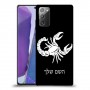 עקרב כיסוי מגן קשיח בעיצוב אישי עם השם שלך ל Samsung Galaxy Note20 יחידה אחת סקרין מובייל