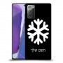 שלג כיסוי מגן קשיח בעיצוב אישי עם השם שלך ל Samsung Galaxy Note20 יחידה אחת סקרין מובייל