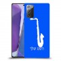 סקספון כיסוי מגן קשיח בעיצוב אישי עם השם שלך ל Samsung Galaxy Note20 יחידה אחת סקרין מובייל