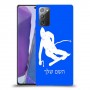 סקִי כיסוי מגן קשיח בעיצוב אישי עם השם שלך ל Samsung Galaxy Note20 יחידה אחת סקרין מובייל