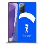 צניחה חופשית כיסוי מגן קשיח בעיצוב אישי עם השם שלך ל Samsung Galaxy Note20 יחידה אחת סקרין מובייל