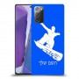 סנובורד כיסוי מגן קשיח בעיצוב אישי עם השם שלך ל Samsung Galaxy Note20 יחידה אחת סקרין מובייל
