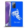 אופנוע שלג כיסוי מגן קשיח בעיצוב אישי עם השם שלך ל Samsung Galaxy Note20 יחידה אחת סקרין מובייל