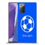 כדורגל - כדור כיסוי מגן קשיח בעיצוב אישי עם השם שלך ל Samsung Galaxy Note20 יחידה אחת סקרין מובייל