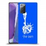 פסל החירות כיסוי מגן קשיח בעיצוב אישי עם השם שלך ל Samsung Galaxy Note20 יחידה אחת סקרין מובייל