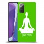 יוגה כיסוי מגן קשיח בעיצוב אישי עם השם שלך ל Samsung Galaxy Note20 יחידה אחת סקרין מובייל