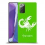 עקרב כיסוי מגן קשיח בעיצוב אישי עם השם שלך ל Samsung Galaxy Note20 יחידה אחת סקרין מובייל