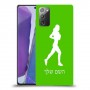 ג'וגלין - אישה כיסוי מגן קשיח בעיצוב אישי עם השם שלך ל Samsung Galaxy Note20 יחידה אחת סקרין מובייל