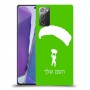 צניחה חופשית כיסוי מגן קשיח בעיצוב אישי עם השם שלך ל Samsung Galaxy Note20 יחידה אחת סקרין מובייל