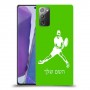 שחקן טניס כיסוי מגן קשיח בעיצוב אישי עם השם שלך ל Samsung Galaxy Note20 יחידה אחת סקרין מובייל