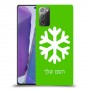 שלג כיסוי מגן קשיח בעיצוב אישי עם השם שלך ל Samsung Galaxy Note20 יחידה אחת סקרין מובייל