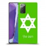 מגן דוד - ישראל כיסוי מגן קשיח בעיצוב אישי עם השם שלך ל Samsung Galaxy Note20 יחידה אחת סקרין מובייל