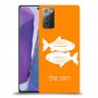 דגים כיסוי מגן קשיח בעיצוב אישי עם השם שלך ל Samsung Galaxy Note20 יחידה אחת סקרין מובייל