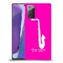 סקספון כיסוי מגן קשיח בעיצוב אישי עם השם שלך ל Samsung Galaxy Note20 יחידה אחת סקרין מובייל