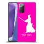 סמוראי כיסוי מגן קשיח בעיצוב אישי עם השם שלך ל Samsung Galaxy Note20 יחידה אחת סקרין מובייל