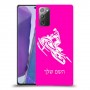 אופנוע שלג כיסוי מגן קשיח בעיצוב אישי עם השם שלך ל Samsung Galaxy Note20 יחידה אחת סקרין מובייל