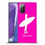 גלישה כיסוי מגן קשיח בעיצוב אישי עם השם שלך ל Samsung Galaxy Note20 יחידה אחת סקרין מובייל