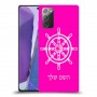 הגה - קפטן - ים כיסוי מגן קשיח בעיצוב אישי עם השם שלך ל Samsung Galaxy Note20 יחידה אחת סקרין מובייל