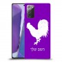 תרנגול כיסוי מגן קשיח בעיצוב אישי עם השם שלך ל Samsung Galaxy Note20 יחידה אחת סקרין מובייל