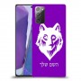 זאב כיסוי מגן קשיח בעיצוב אישי עם השם שלך ל Samsung Galaxy Note20 יחידה אחת סקרין מובייל