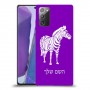 זברה כיסוי מגן קשיח בעיצוב אישי עם השם שלך ל Samsung Galaxy Note20 יחידה אחת סקרין מובייל