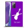 כינור כיסוי מגן קשיח בעיצוב אישי עם השם שלך ל Samsung Galaxy Note20 יחידה אחת סקרין מובייל