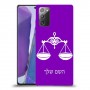 מאזניים כיסוי מגן קשיח בעיצוב אישי עם השם שלך ל Samsung Galaxy Note20 יחידה אחת סקרין מובייל