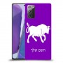 שור כיסוי מגן קשיח בעיצוב אישי עם השם שלך ל Samsung Galaxy Note20 יחידה אחת סקרין מובייל