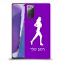 ג'וגלין - אישה כיסוי מגן קשיח בעיצוב אישי עם השם שלך ל Samsung Galaxy Note20 יחידה אחת סקרין מובייל