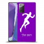 רץ כיסוי מגן קשיח בעיצוב אישי עם השם שלך ל Samsung Galaxy Note20 יחידה אחת סקרין מובייל