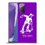 ילד סקייטבורד כיסוי מגן קשיח בעיצוב אישי עם השם שלך ל Samsung Galaxy Note20 יחידה אחת סקרין מובייל