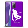 סקִי כיסוי מגן קשיח בעיצוב אישי עם השם שלך ל Samsung Galaxy Note20 יחידה אחת סקרין מובייל