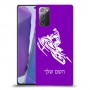 אופנוע שלג כיסוי מגן קשיח בעיצוב אישי עם השם שלך ל Samsung Galaxy Note20 יחידה אחת סקרין מובייל