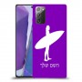 גלישה כיסוי מגן קשיח בעיצוב אישי עם השם שלך ל Samsung Galaxy Note20 יחידה אחת סקרין מובייל