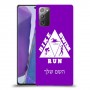 טריאתלון כיסוי מגן קשיח בעיצוב אישי עם השם שלך ל Samsung Galaxy Note20 יחידה אחת סקרין מובייל