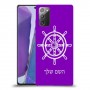 הגה - קפטן - ים כיסוי מגן קשיח בעיצוב אישי עם השם שלך ל Samsung Galaxy Note20 יחידה אחת סקרין מובייל