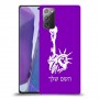 פסל החירות כיסוי מגן קשיח בעיצוב אישי עם השם שלך ל Samsung Galaxy Note20 יחידה אחת סקרין מובייל