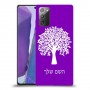 עץ כיסוי מגן קשיח בעיצוב אישי עם השם שלך ל Samsung Galaxy Note20 יחידה אחת סקרין מובייל