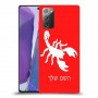עקרב כיסוי מגן קשיח בעיצוב אישי עם השם שלך ל Samsung Galaxy Note20 יחידה אחת סקרין מובייל