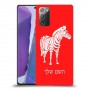 זברה כיסוי מגן קשיח בעיצוב אישי עם השם שלך ל Samsung Galaxy Note20 יחידה אחת סקרין מובייל