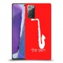 סקספון כיסוי מגן קשיח בעיצוב אישי עם השם שלך ל Samsung Galaxy Note20 יחידה אחת סקרין מובייל