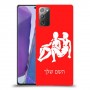 תאומים כיסוי מגן קשיח בעיצוב אישי עם השם שלך ל Samsung Galaxy Note20 יחידה אחת סקרין מובייל