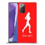 ג'וגלין - אישה כיסוי מגן קשיח בעיצוב אישי עם השם שלך ל Samsung Galaxy Note20 יחידה אחת סקרין מובייל