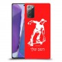 ילד סקייטבורד כיסוי מגן קשיח בעיצוב אישי עם השם שלך ל Samsung Galaxy Note20 יחידה אחת סקרין מובייל