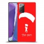 צניחה חופשית כיסוי מגן קשיח בעיצוב אישי עם השם שלך ל Samsung Galaxy Note20 יחידה אחת סקרין מובייל