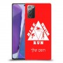 טריאתלון כיסוי מגן קשיח בעיצוב אישי עם השם שלך ל Samsung Galaxy Note20 יחידה אחת סקרין מובייל