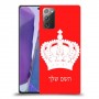 כתר מלכותי כיסוי מגן קשיח בעיצוב אישי עם השם שלך ל Samsung Galaxy Note20 יחידה אחת סקרין מובייל