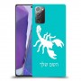 עקרב כיסוי מגן קשיח בעיצוב אישי עם השם שלך ל Samsung Galaxy Note20 יחידה אחת סקרין מובייל