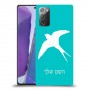 ציפור לבלוע כיסוי מגן קשיח בעיצוב אישי עם השם שלך ל Samsung Galaxy Note20 יחידה אחת סקרין מובייל
